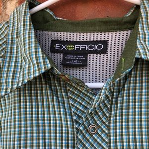 Ex Officio travel vented shirt w/spf protection